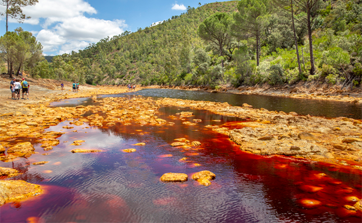  Parque minero de Riotinto en Huelva