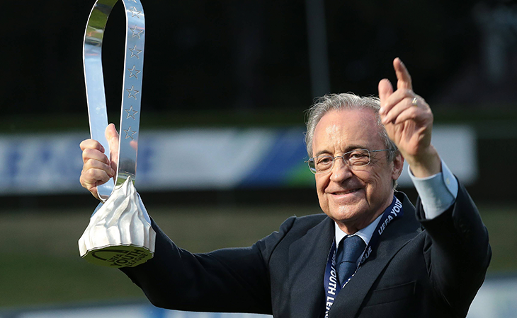 Florentino Pérez, presidente del Real Madrid