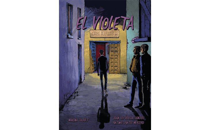 Portada de 'El violeta'