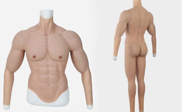 Algunos modelos de los bodies hiperrealistas