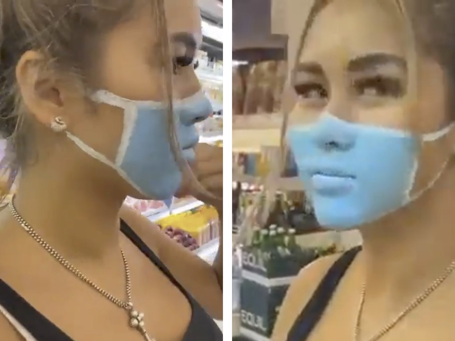 Indonesia deportará a dos influencers por pasearse con una "mascarilla" pintada en la cara