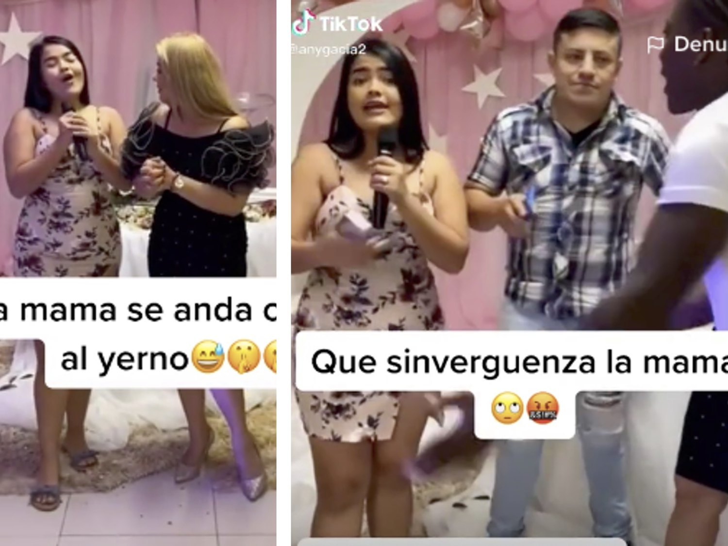 Surrealismo: graba a su novio en plena infidelidad en una fiesta... con su propia madre