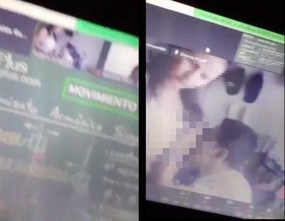 Un profesor deja la cámara de su ordenador, tiene sexo en mitad de una clase y graban la escena