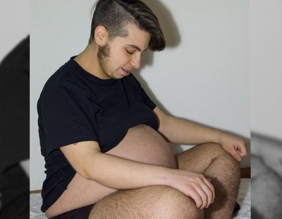 Rubén Castro, hombre trans embarazado, da a luz a su hije Luar