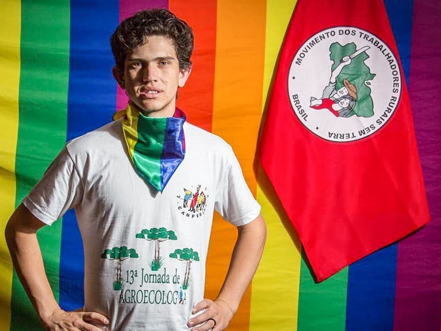 Queman y asesinan brutalmente a disparos al activista LGTBI Lindolfo Kosmaski, de 25 años, en Brasil