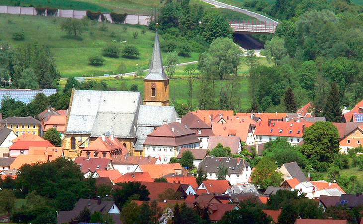 Esta es la pequeña ciudad de Scheßlitz