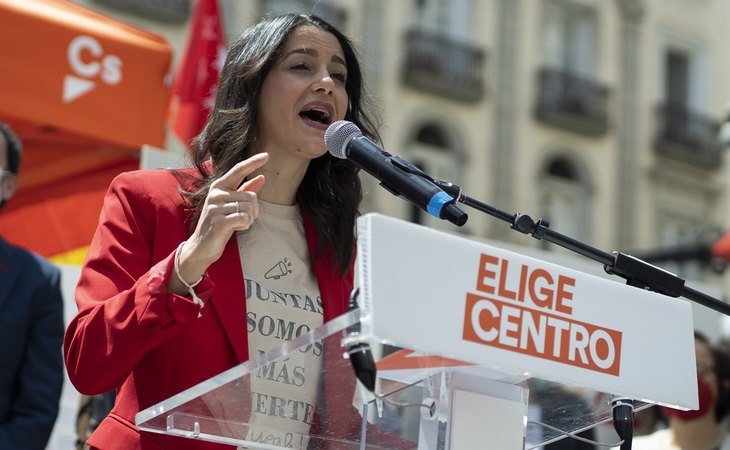 Inés Arrimadas se convierte en la líder peor valorada, por detrás de Santiago Abascal