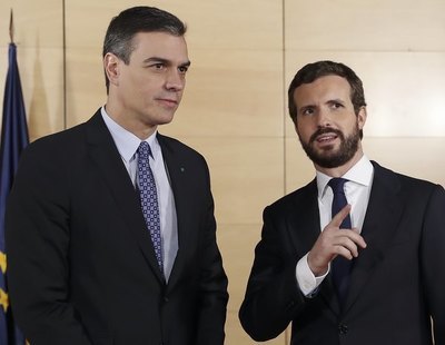 ¿Cambio de ciclo? Casado supera en votos y popularidad a Sánchez en una encuesta