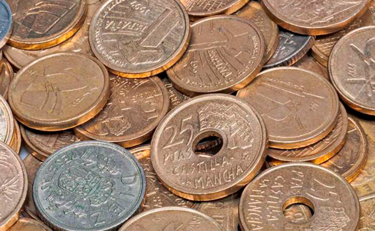 Las pesetas estuvieron en circulación hasta el 2002