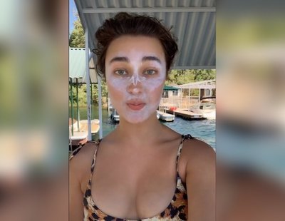 Hacerse el 'contouring' con crema solar: el nuevo reto de TikTok potencialmente peligroso