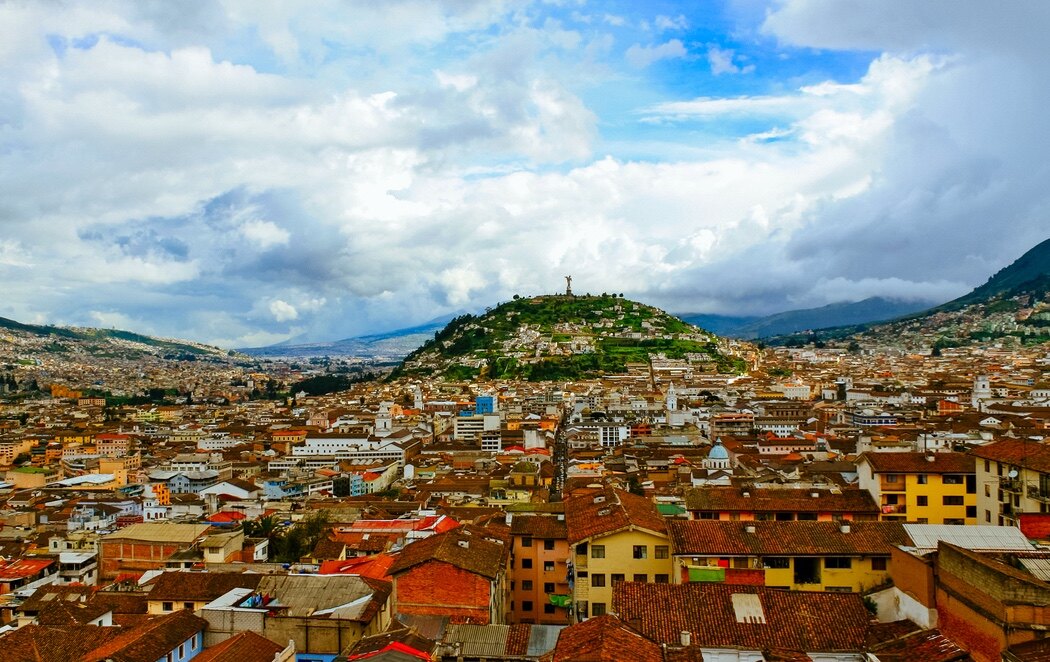 Vista aérea de Quito