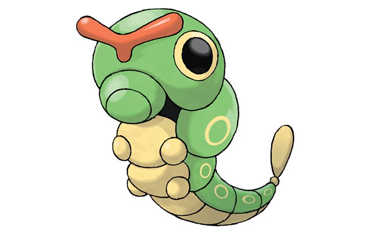 Caterpie, uno de los peores Pokemon de la historia