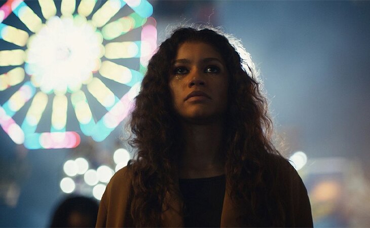 Zendaya es Rue en 'Euphoria'