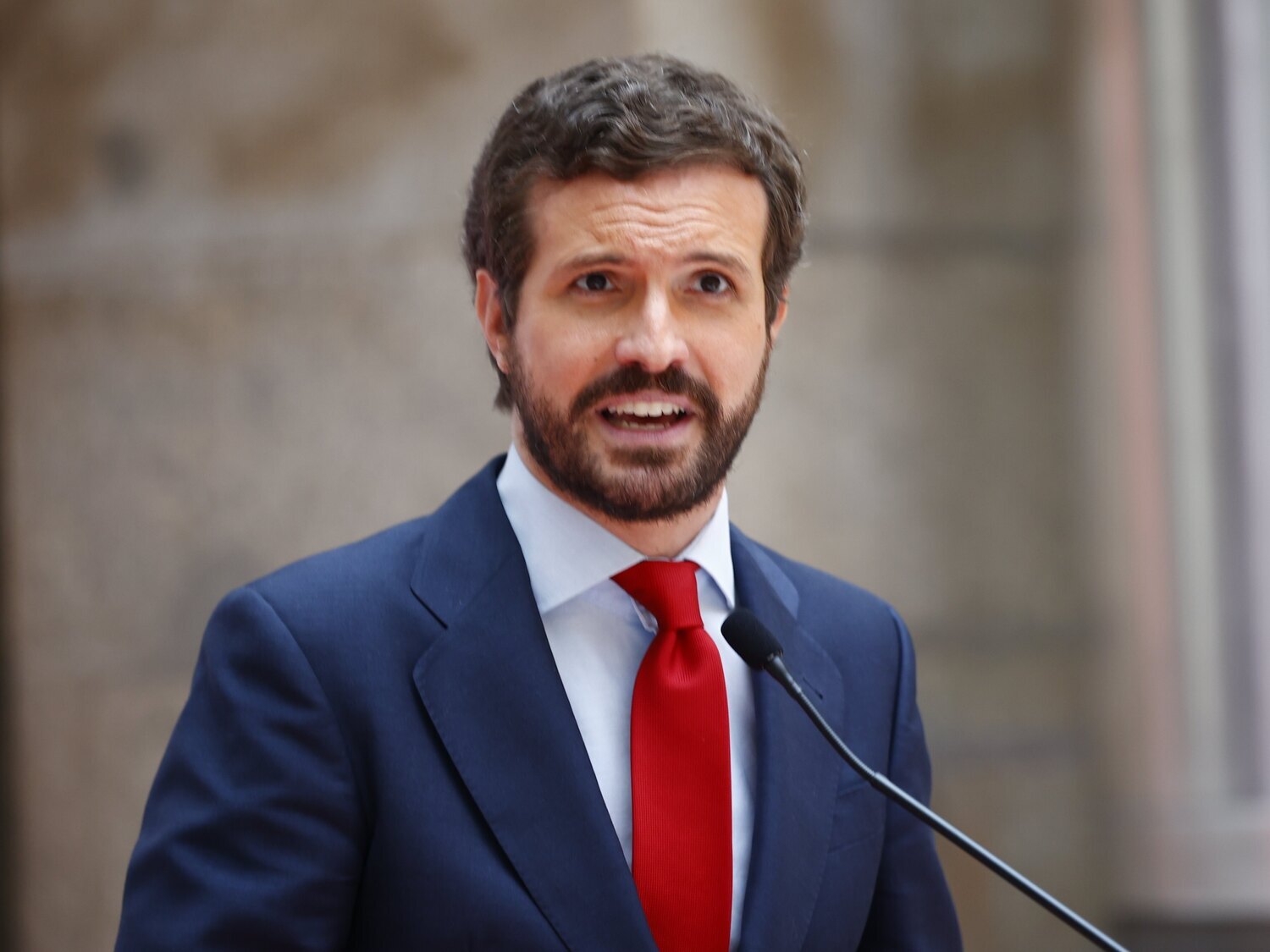 El giro de Casado tras Colón: virar al PP al centro con atención al "feminismo, identidades y sostenibilidad"