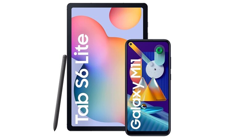 Pack Samsung Galaxy Tab S6 Lite + Smartphone Galaxy M11