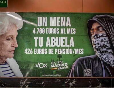 La Justicia avala el cartel de VOX contra los niños no acompañados: "Son un evidente problema social y político"