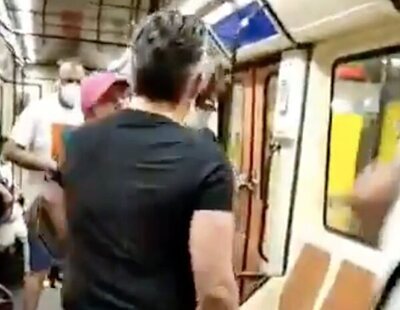 Brutal agresión en el Metro de Madrid a un hombre por pedirle a otro que se pusiera la mascarilla