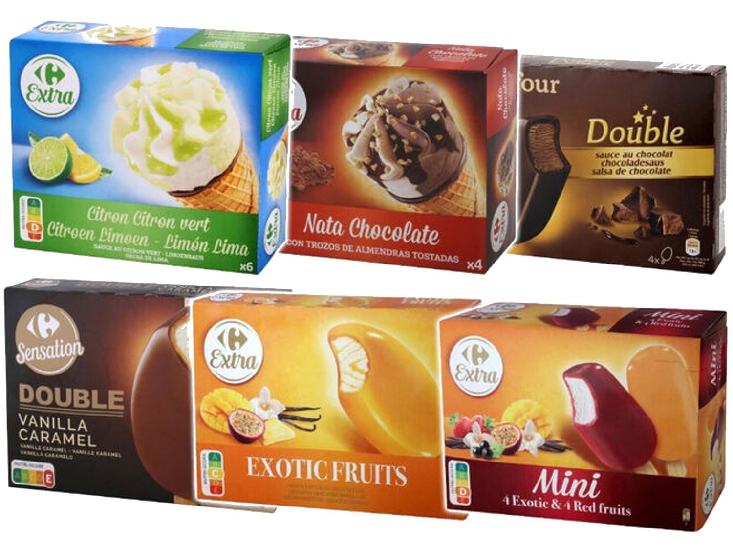 Carrefour retira varios lotes de 29 helados contaminados con este componente cancerígeno