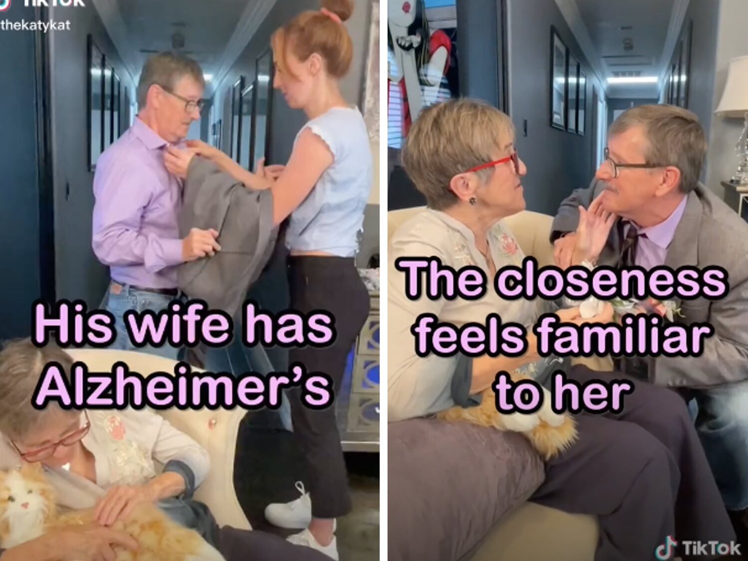 El emotivo vídeo en el que un hombre pide cada semana matrimonio a su esposa con Alzheimer