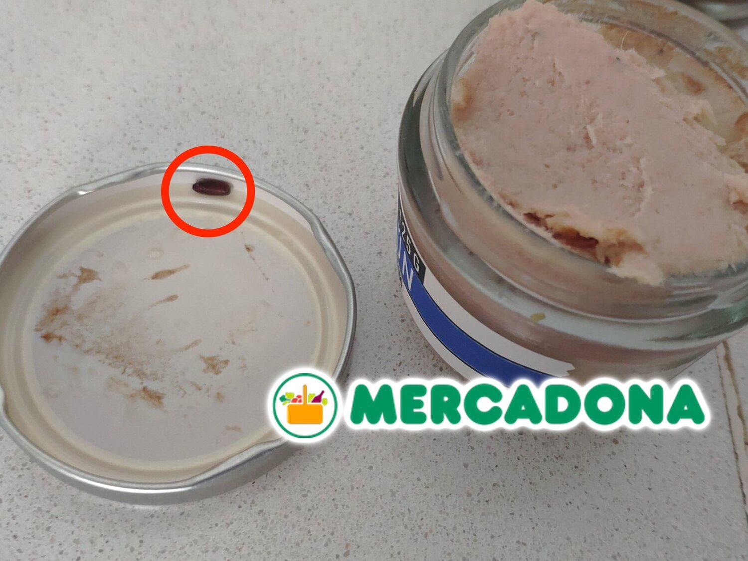 Compra un paté de Mercadona y encuentra huevos de cucaracha en su interior