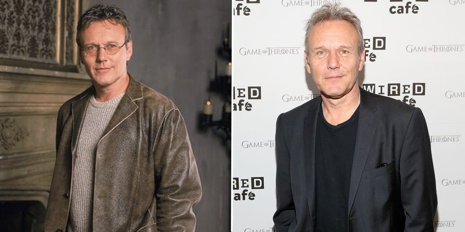 Anthony Head como Rupert y en la actualidad