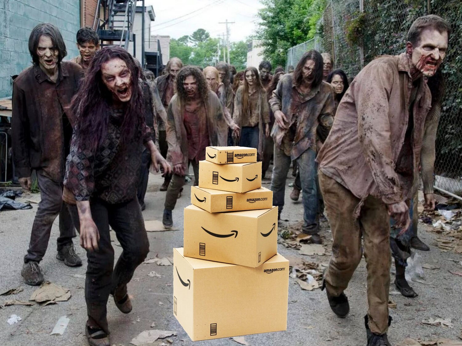 Amazon tiene una cláusula en el contrato por si hay un apocalipsis zombie en el mundo