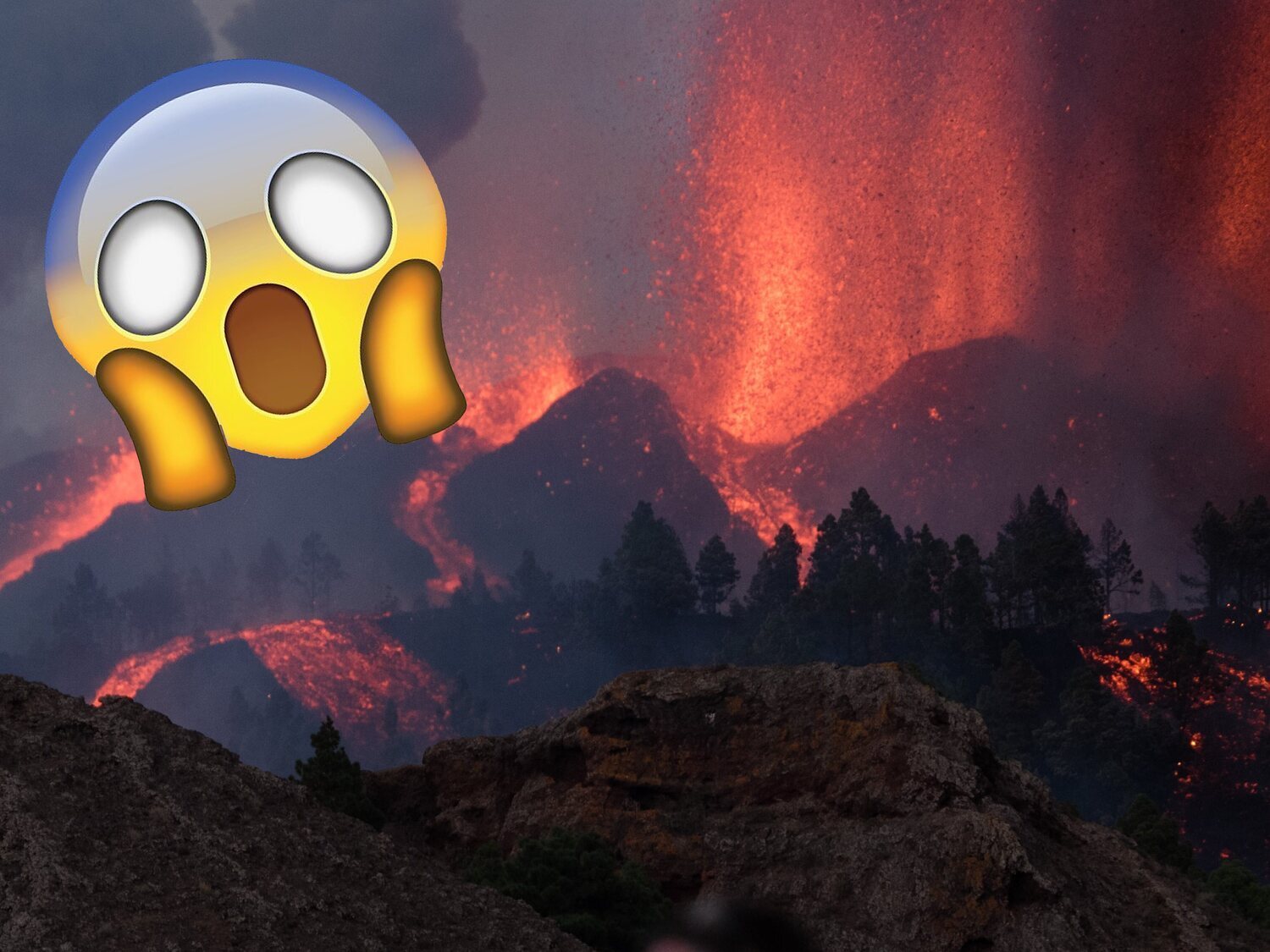 Ver para creer: sí, también hay negacionistas de los volcanes tras la erupción de La Palma