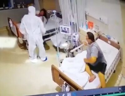 Una paciente confunde a un sanitario con EPI con un fantasma y sus gritos despiertan a todo el hospital