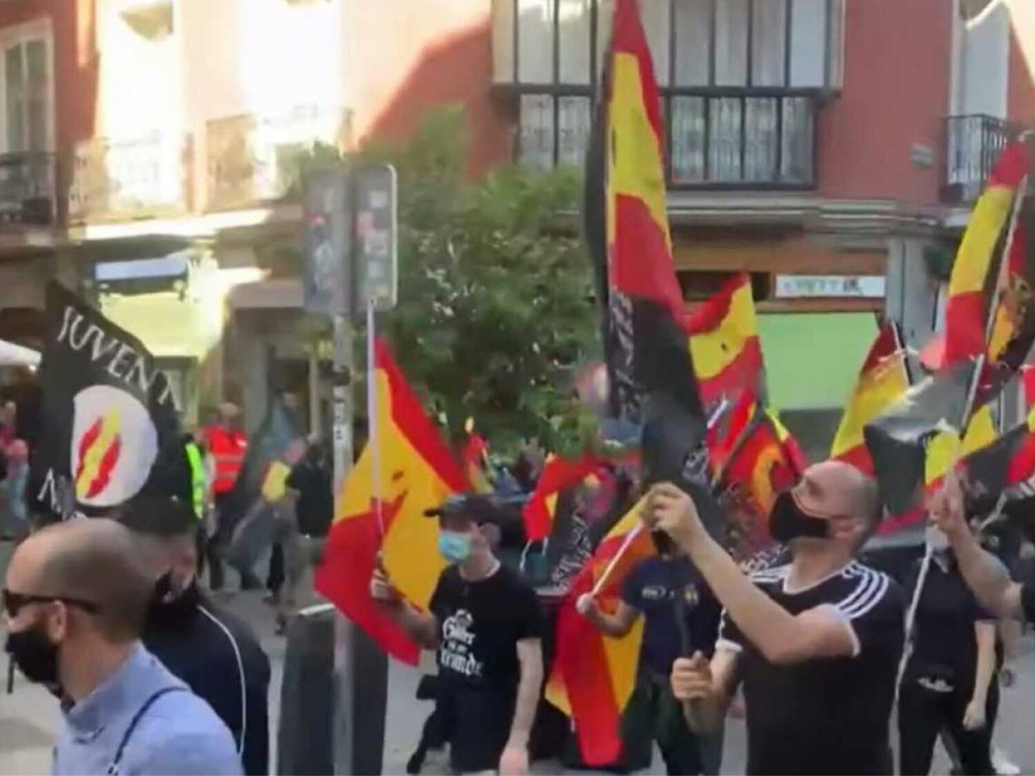 Delegación del Gobierno impone una sanción de 600 euros a los organizadores de la marcha neonazi en Madrid