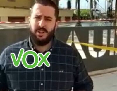 Ridículo de VOX en Alicante: critica la "inmersión lingüística" de un cartel y ni siquiera estaba terminado