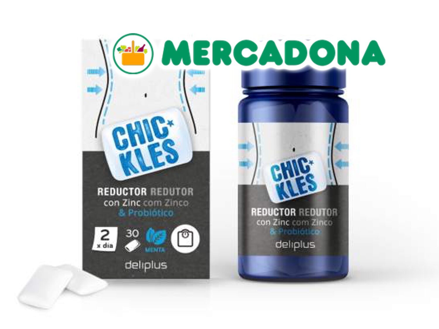 Los polémicos chicles adelgazantes que ha lanzado Mercadona: ¿realmente permiten bajar de peso?