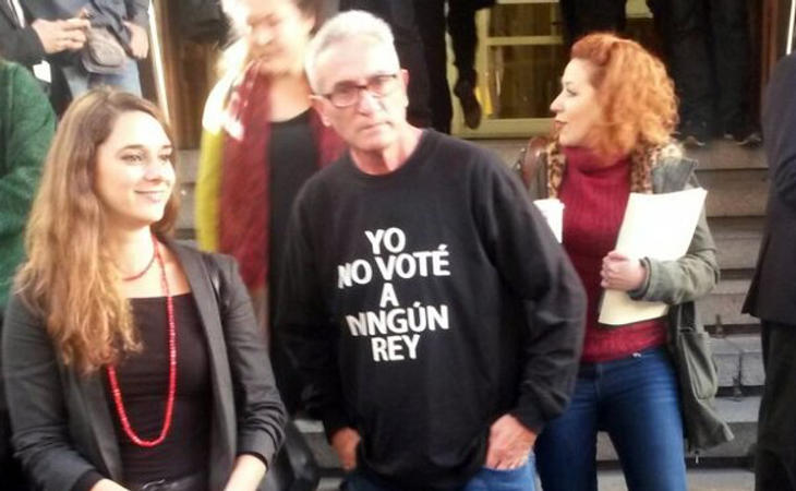 Diego Cañamero lo tiene claro: no votó a ningún rey