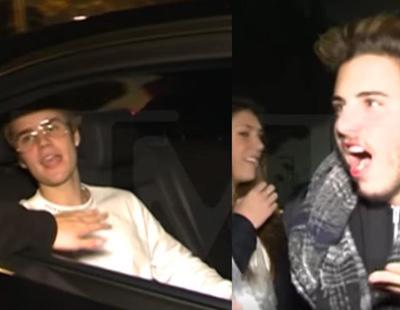 Justin Bieber pega un puñetazo a un fan en Barcelona