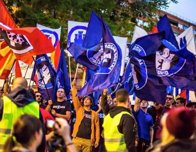 Desalojan Hogar Social Madrid, el colectivo neonazi 'okupa', del antiguo edificio del NO-DO