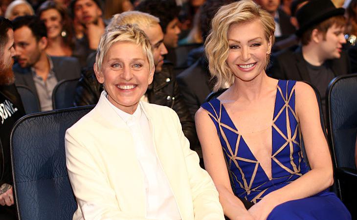 Ellen DeGeneres rompió tabúes y salió del armario en 1997. Está felizmente casada con Portia de Rossi