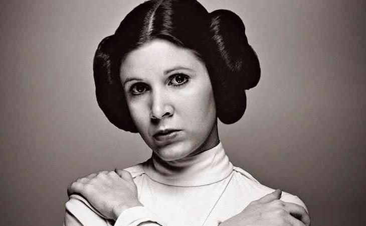 Carrie Fisher (21 de octubre de 1956 - 27 de diciembre de 2016)