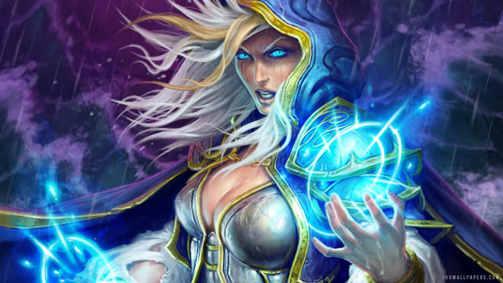 Jaina esta pluriempleada en varios juegos