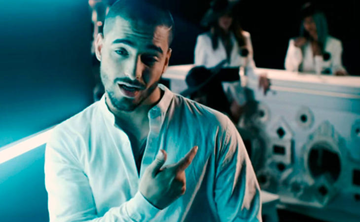 Imagen del videoclip de Maluma