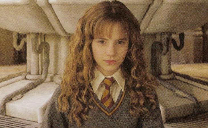 Hermione Granger, interpretada por Emma Watson