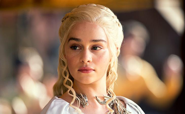 Daenerys Targaryen, interpretada por Emilia Clarke