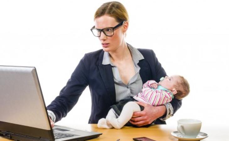 Las madres aprenden a hacer más cosas a la vez