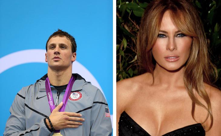 Ryan Lochte / Melania Trump