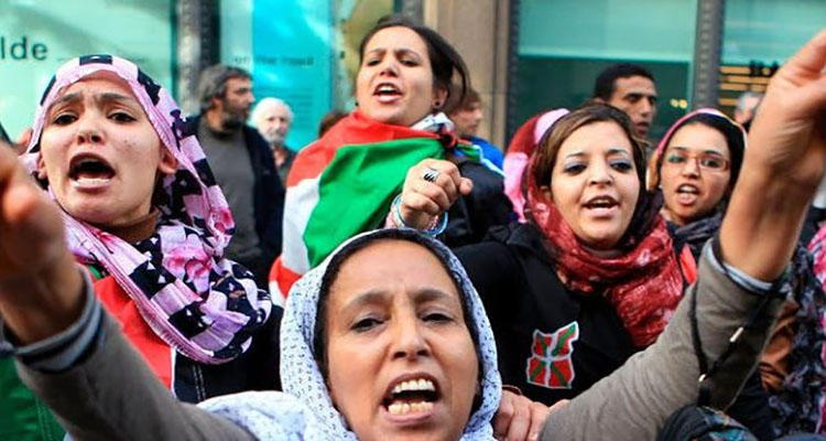 Manifestación saharaui en Madrid