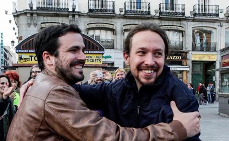 Alberto Garzón fue el quinto de la lista por Madrid