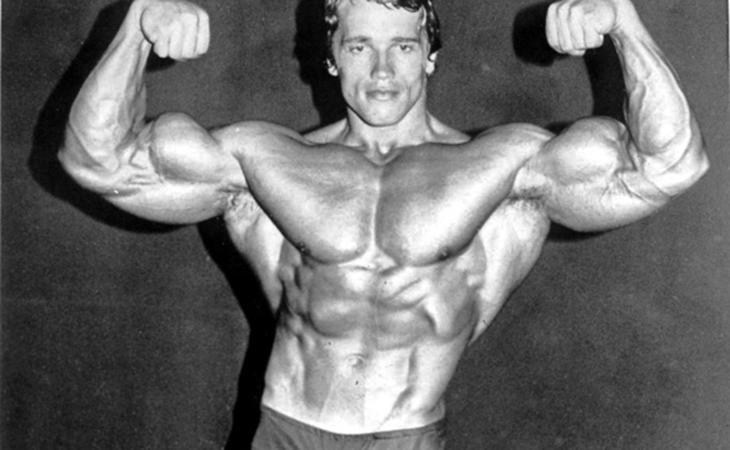 Arnold Schwarzenegger de joven