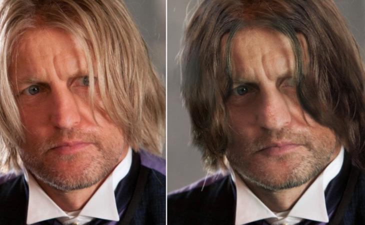 Haymitch era bastante diferente en los libros