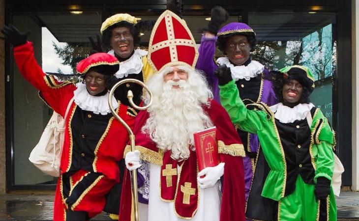 Disfraces de Sinterklaas y los Negritos