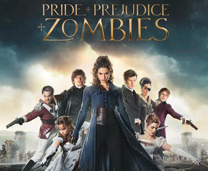 'Orgullo + prejuicio + zombies'