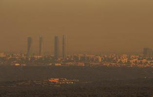 Consecuencias de la contaminación atmosférica en Madrid