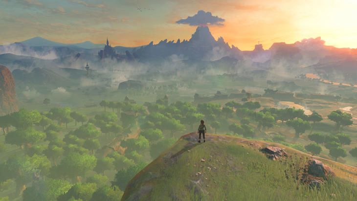 Todo lo que se ve podrá ser recorrido en el nuevo 'Zelda'